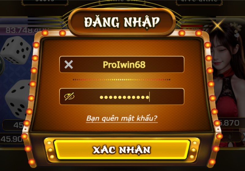 Đăng nhập iWin68