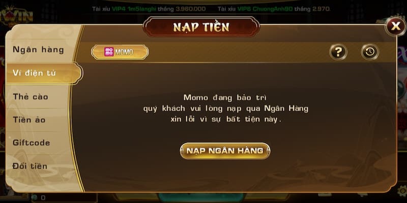 Nạp tiền iWin68